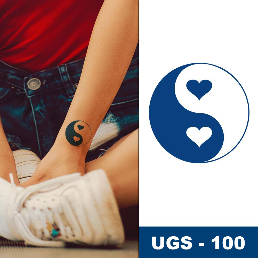 Yin et Yang Cœurs - L'équilibre amoureux