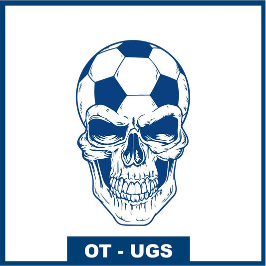 Crâne Footballeur - Game Over