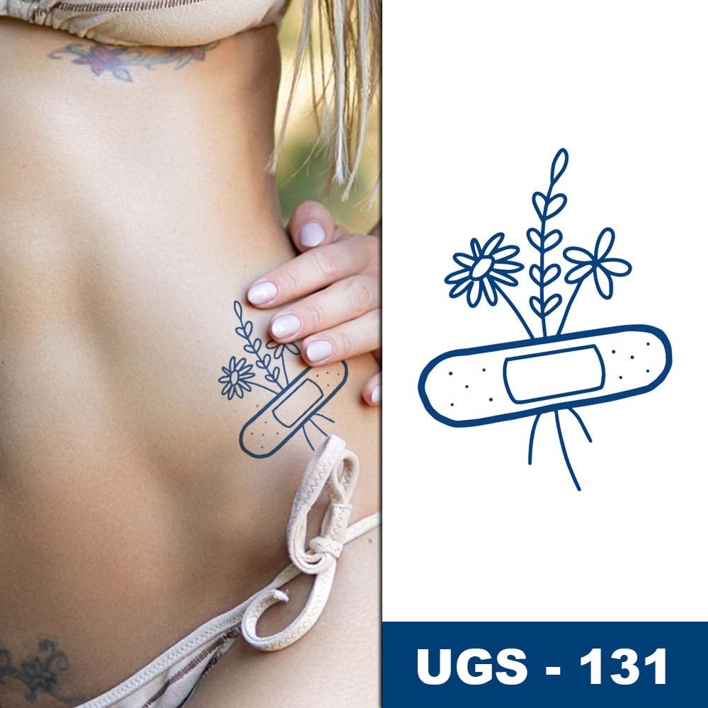 Fleur de guérison - Pansement floral