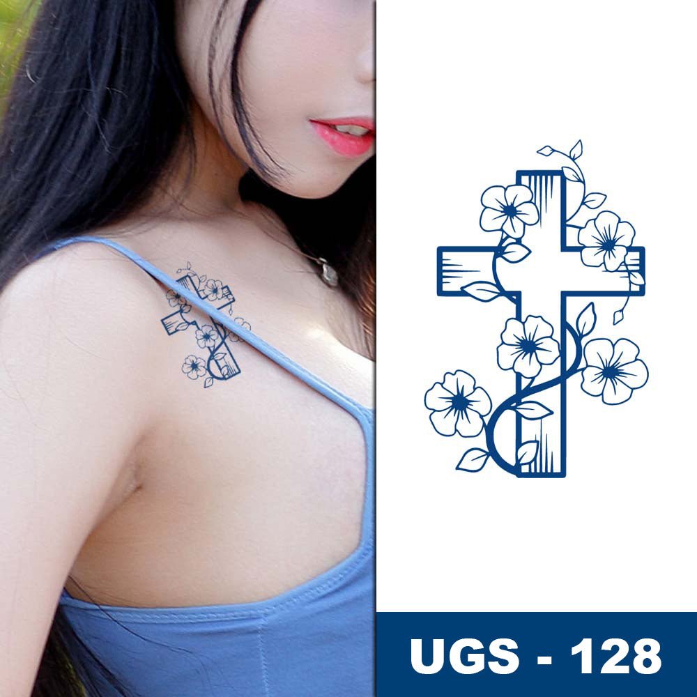 La foie épanouie - croix florale