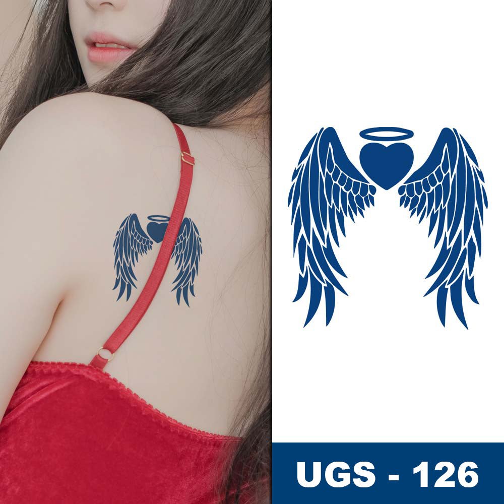 L'ange gardien - Cœur Ailé avec Auréole