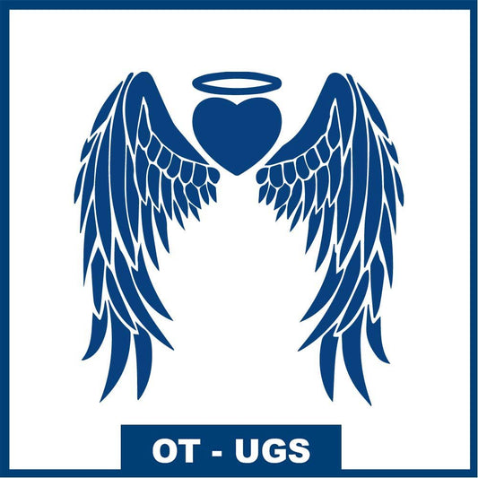 L'ange gardien - Cœur Ailé avec Auréole