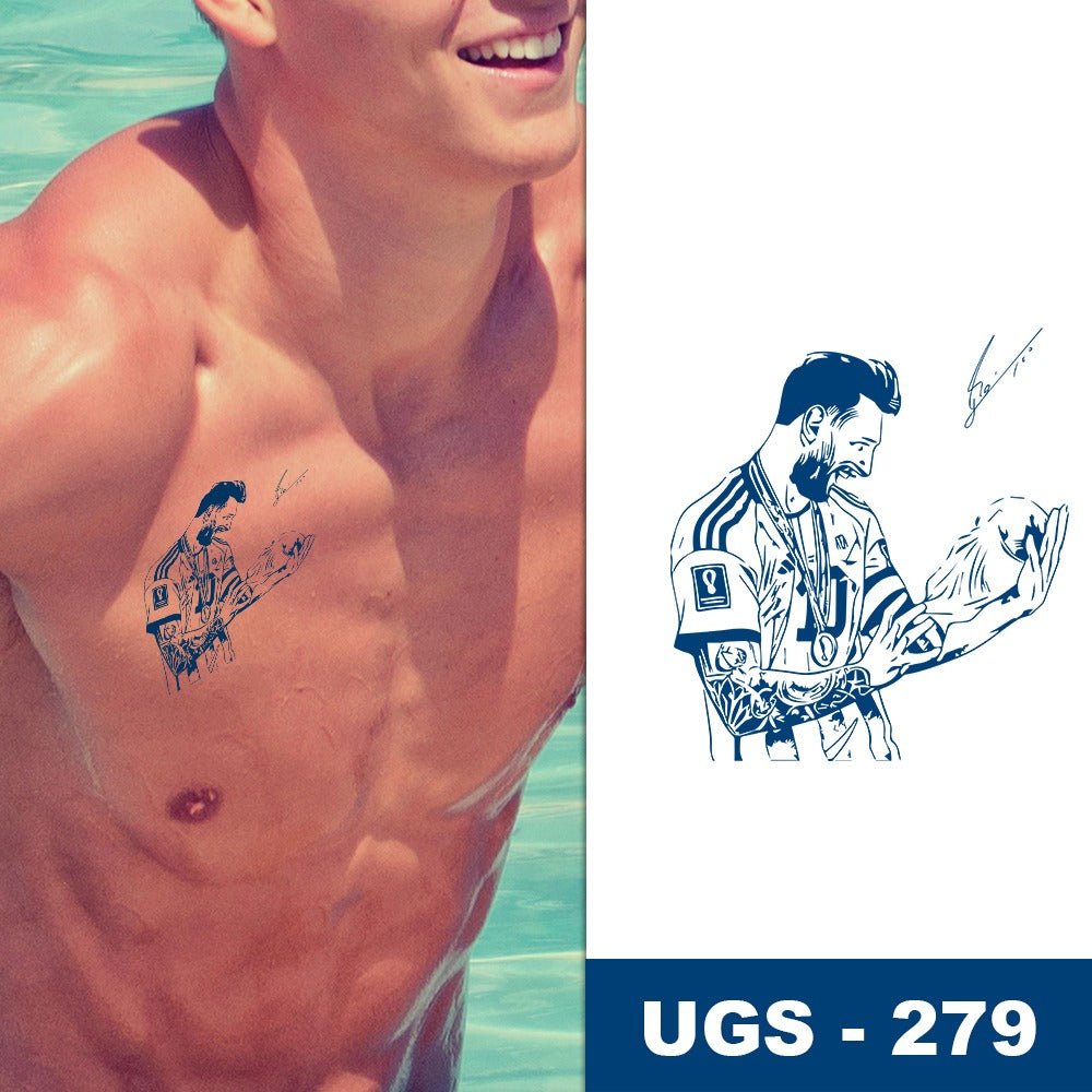 Messi - Champion du Monde avec une joie immense