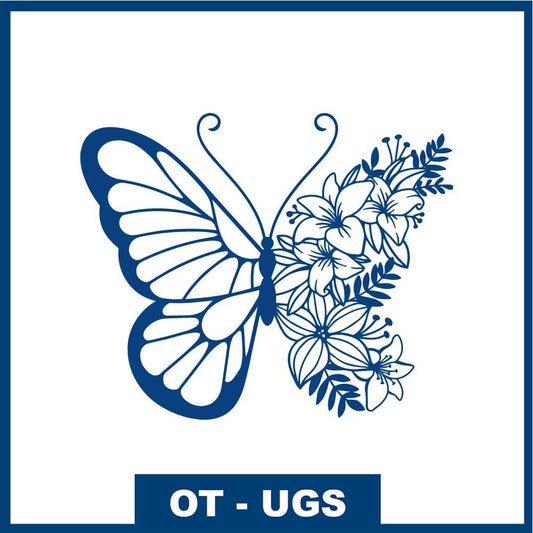 Papillon Fleur - Envol Poétique