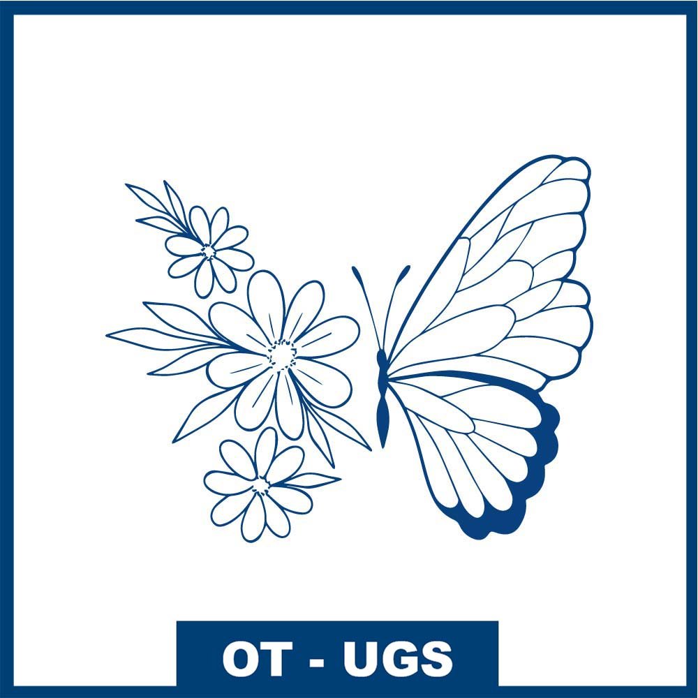 Papillon Fleur - Éveil Naturel