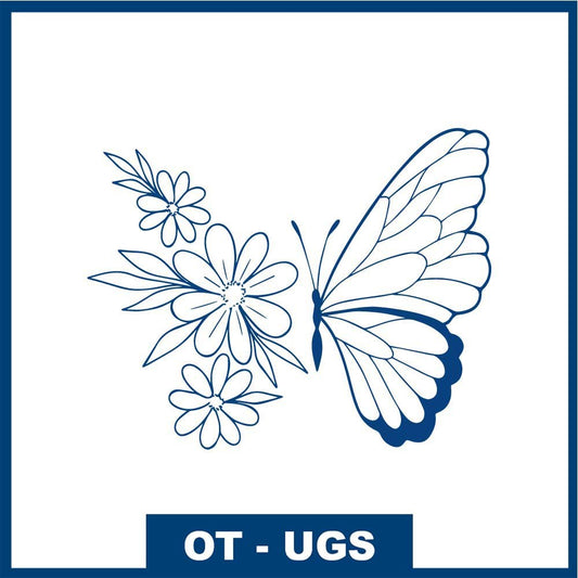 Papillon Fleur - Éveil Naturel