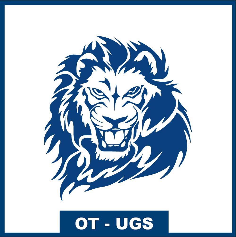 Tête de Lion rugissant
